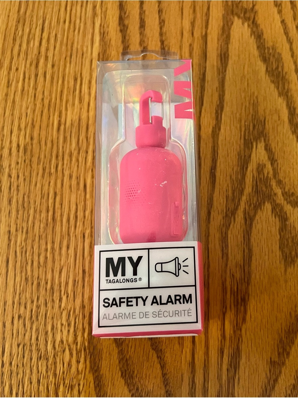 MY Tagalongs Pink Safety Alarm with Clip